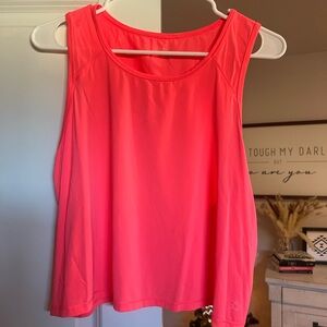 Aerie Offline Women's Coral Cropped Tank